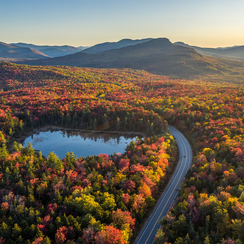 Driving the Kancamagus Highway: Foliage to Waterfalls