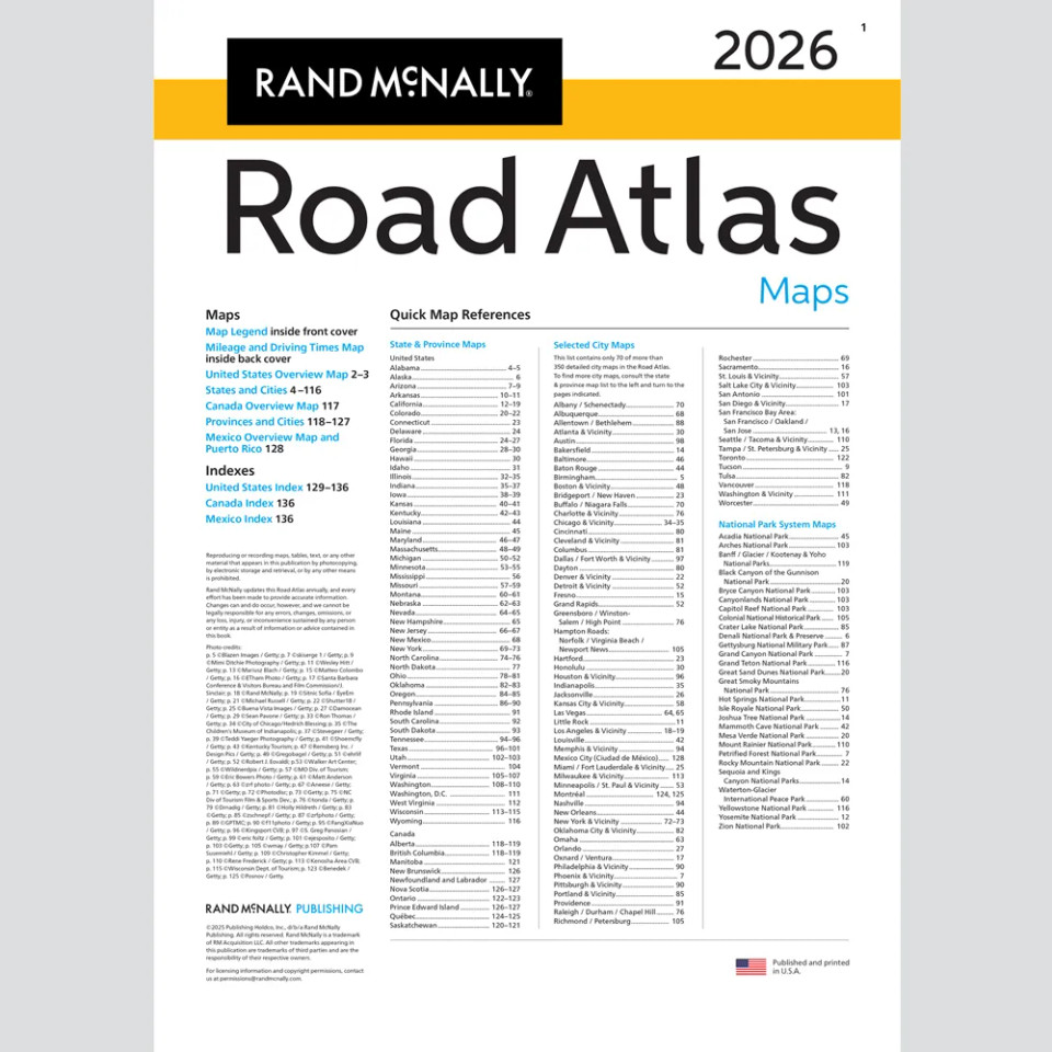 Rand McNally 2026 Road Atlas Of US Canada Mexico 07 RA 2026 TOC Maps WEB Result 