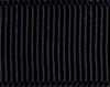Black Solid Grosgrain Ribbon