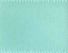 Aqua Single Faced Satin Ribbon