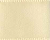 Buttermilk Single Faced Satin Ribbon