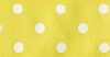 Lemon and White Polka Dots #640