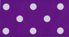 Purple and White Polka Dots #465
