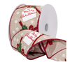 Merry Christmas Tags Ribbon #7814.60/10-609