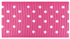 Cerise Swiss Dots #606
