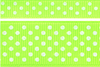 Key Lime Neon Swiss Dots #544