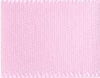 Pearl Pink Single Faced Satin Ribbon #123