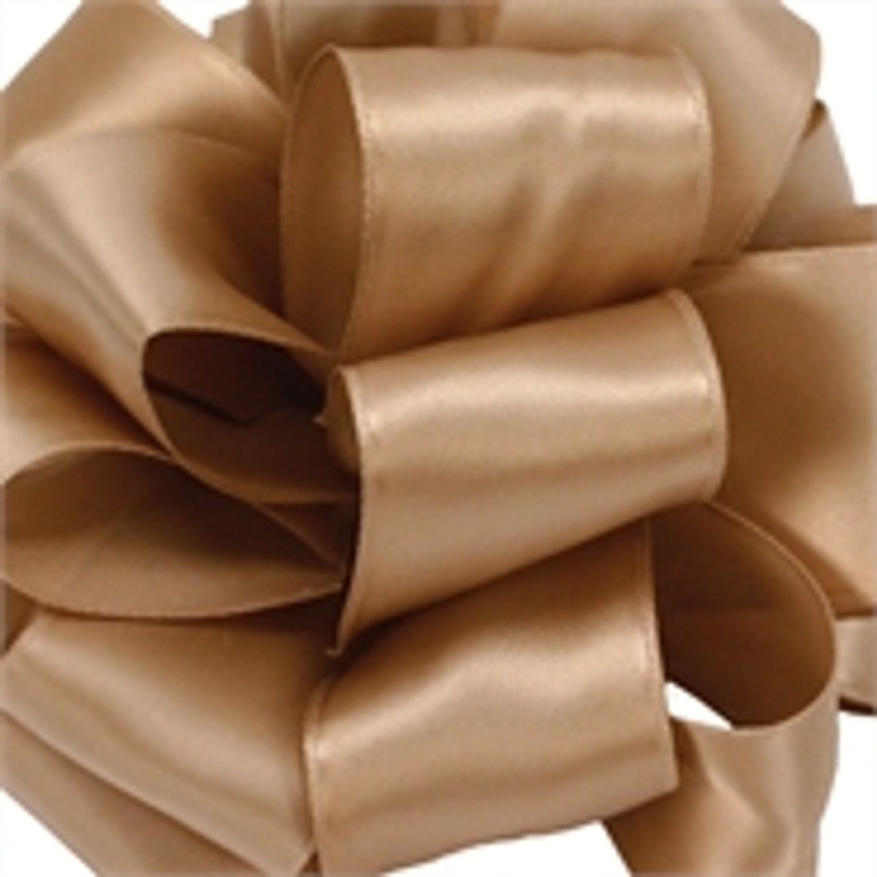 Wired Satin ribbon - Yellow Chiffon - Contessa Offray