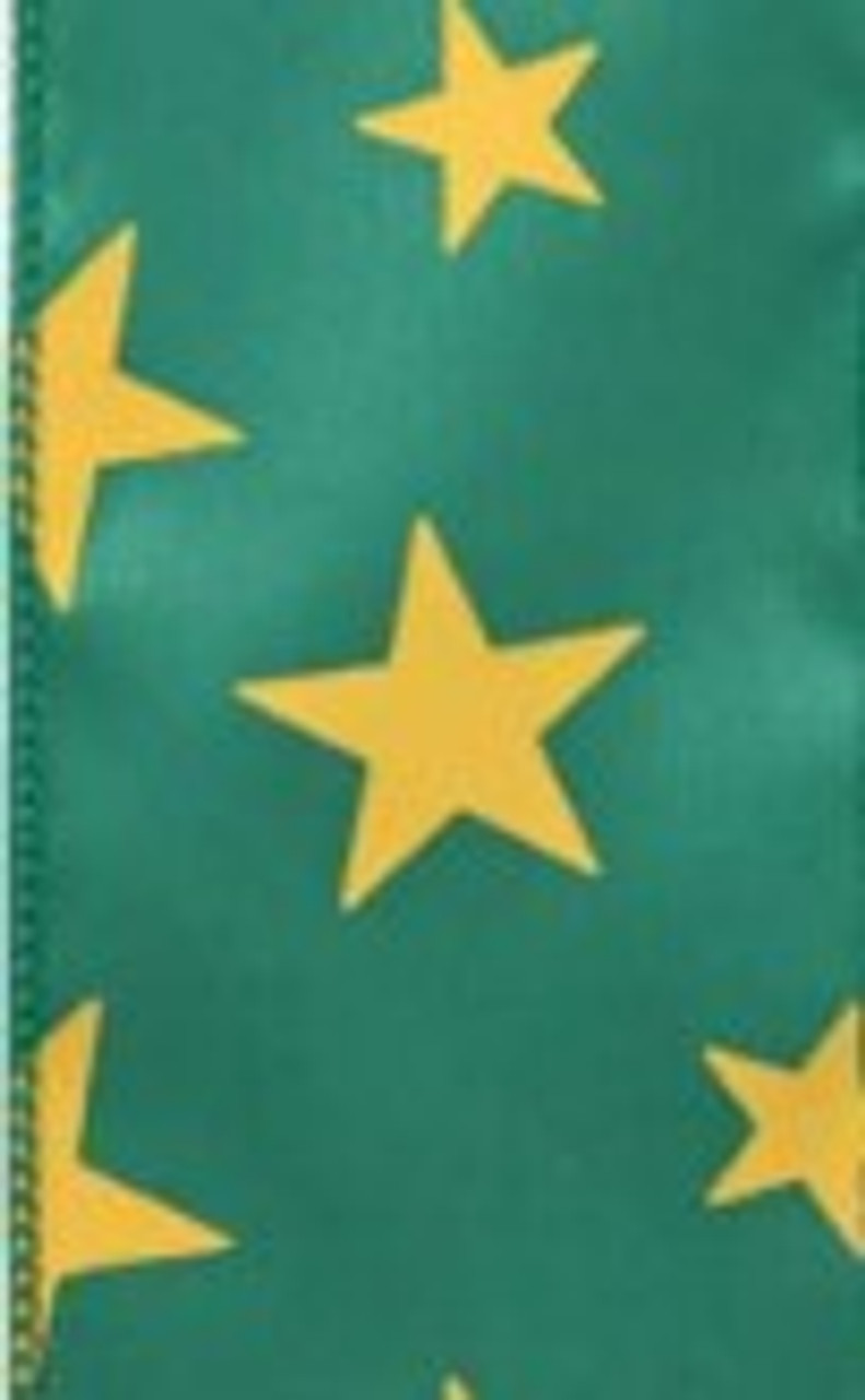 Emerald and Yellow Stars