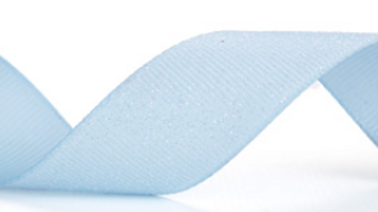 Blue Topez Dazzle Grosgrain Ribbon