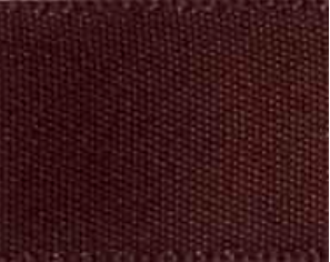 Black Coffee Single Faced Satin Ribbon #855