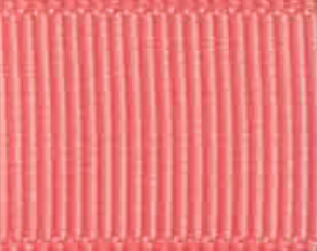 Coral Rose Grosgrain Ribbon