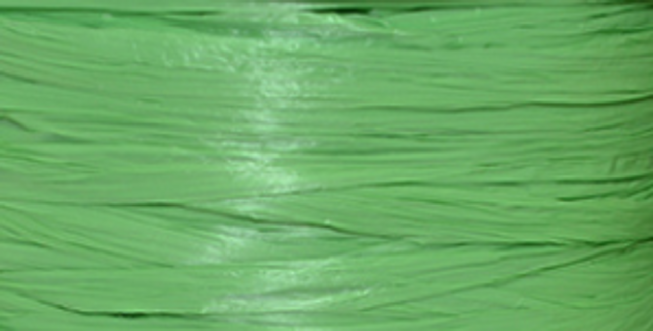 Apple Green Matte Raffia