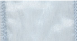 Lt. Blue Wired Chiffon Ribbon #602