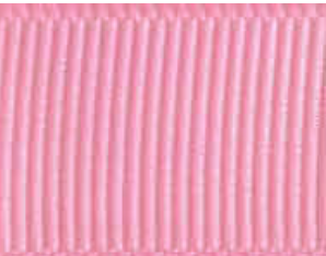 Geranium Pink Grosgrain Ribbon #155