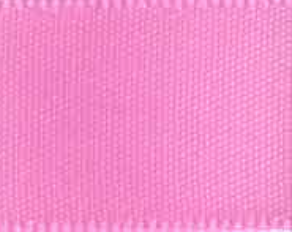 Geranium Pink Double Faced Satin Ribbon #155