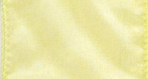 Lt. Yellow Wired Chiffon Ribbon #615