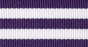 Purple Striped Grosgrain #610
