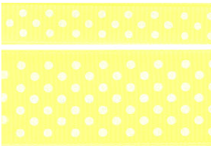 Neon Yellow Swiss Dots #615