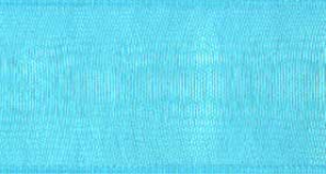 Turquoise Sheer Organdy #712