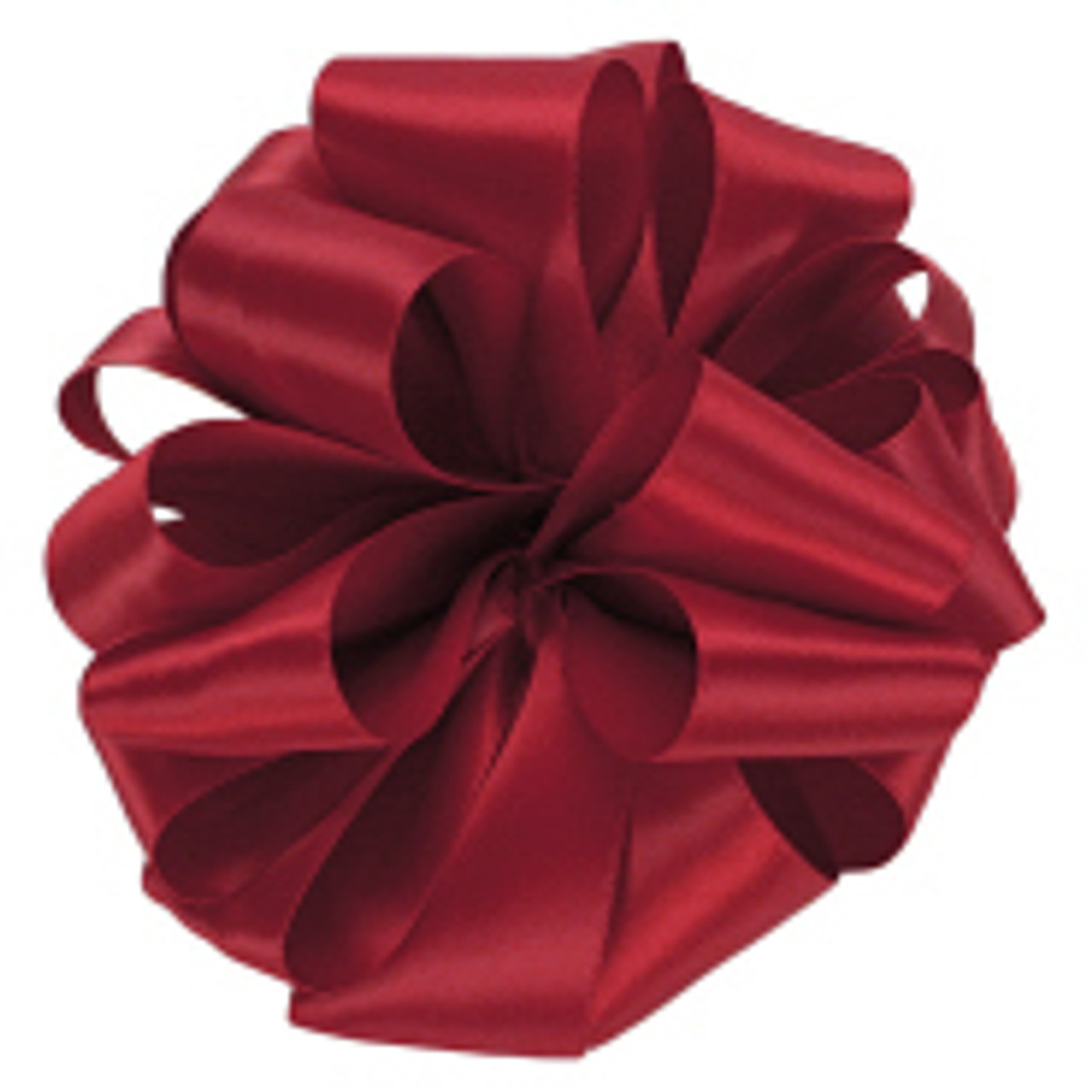 Scarlet Double Faced Satin Ribbon