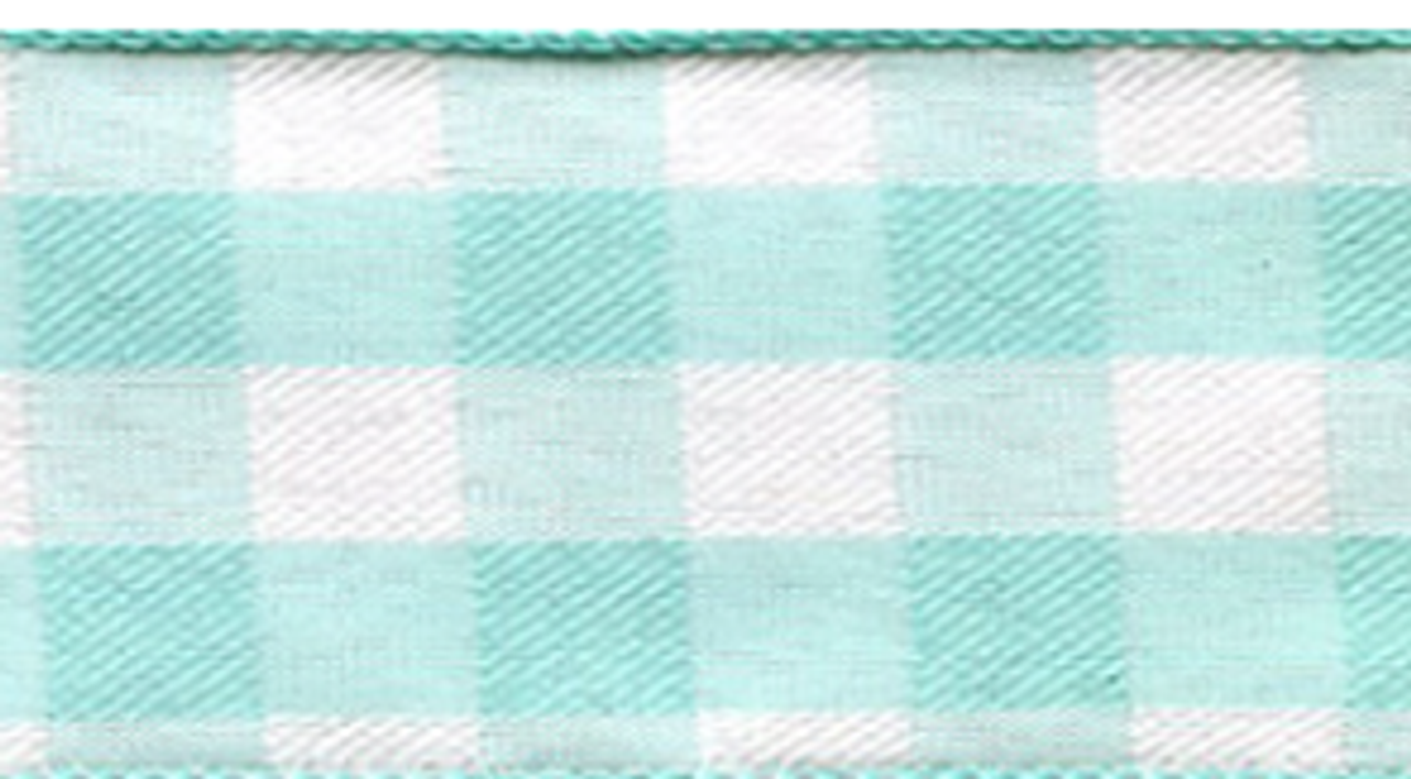 Aqua Ocean Gingham Style - Wired #042 Aqua Ocean Gingham Style - Wired #042