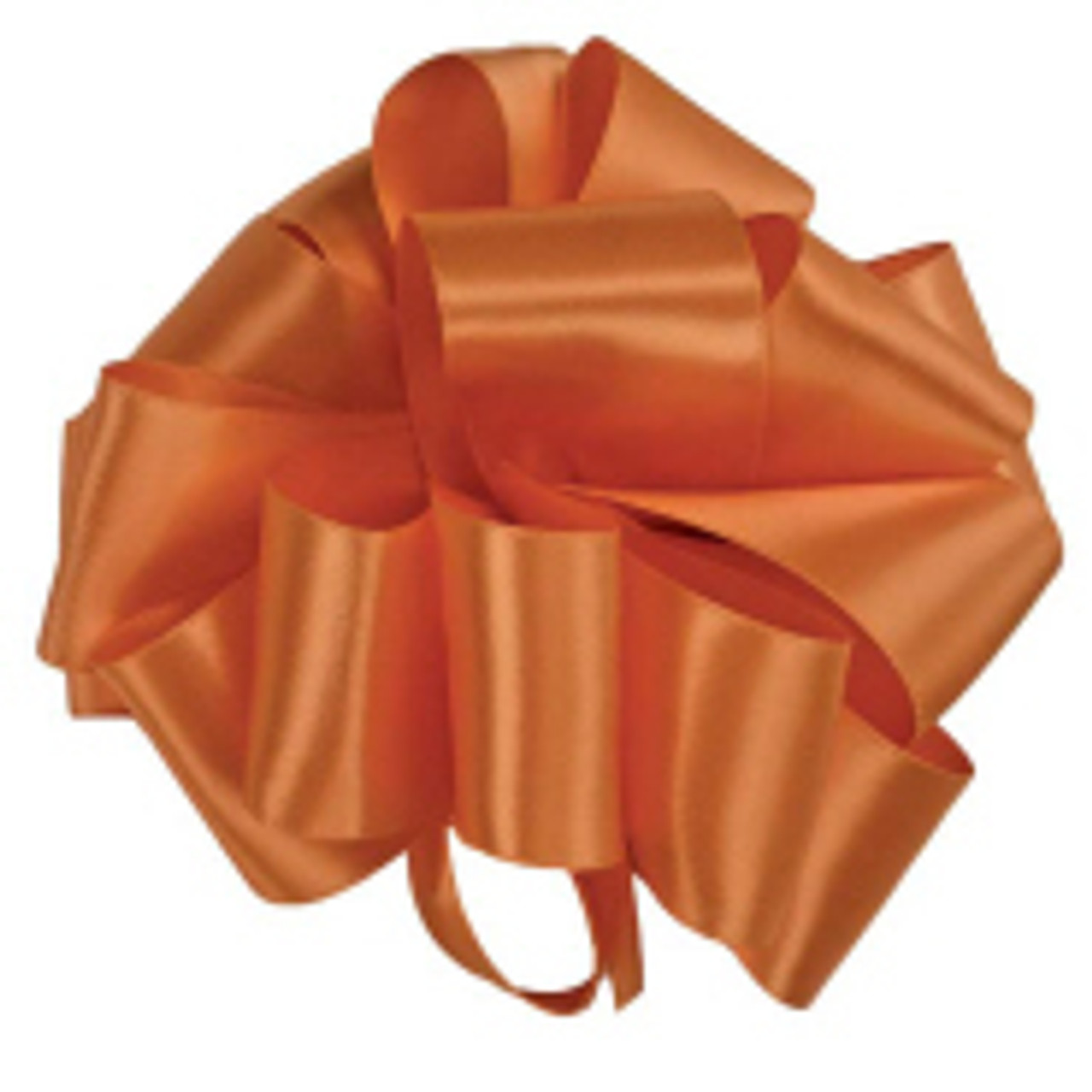 Burnt Sienna Double Faced Satin Ribbon