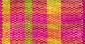 Color Chic Plaid Wired Ribbon #7380
