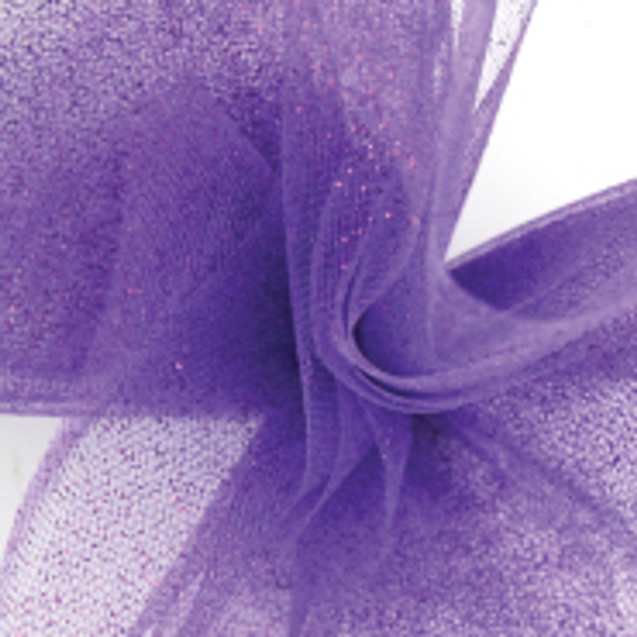 Sparkle Tulle Fabric - Purple