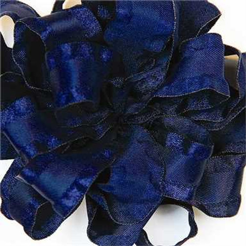 Narrow Navy Blue Satin Acetate Ribbon is the perfect shade of navy