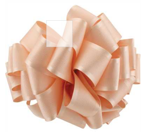 Pale Peach Satin Grosgrain