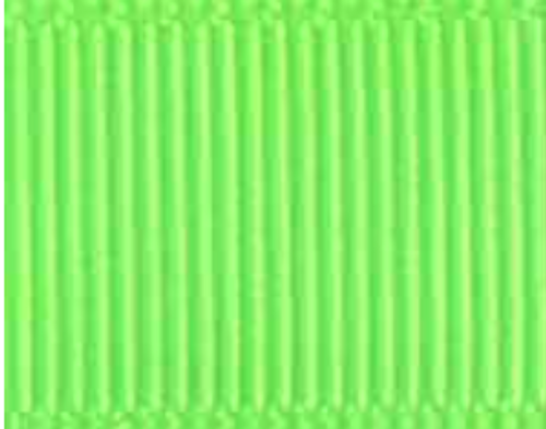 Acid Green Solid Grosgrain