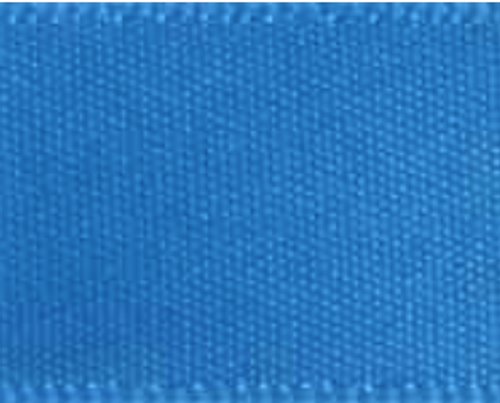 Aegean Blue Single Faced Satin Ribbon