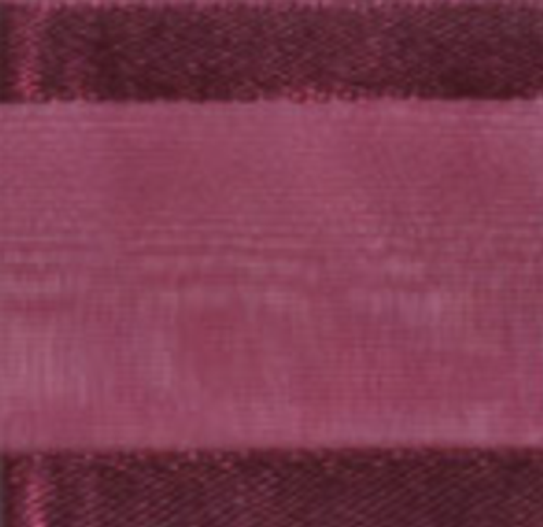 Burgundy Sheer Delight-Satin Edge #018