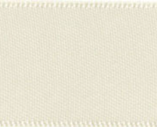 Bridal White Double Faced Satin Ribbon