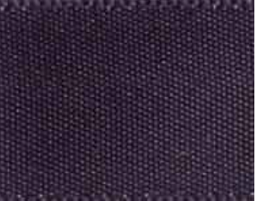 Charcoal Double Faced Satin Ribbon #077