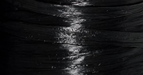 Black Matte Raffia