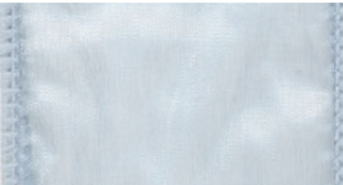 Lt. Blue Wired Chiffon Ribbon #602