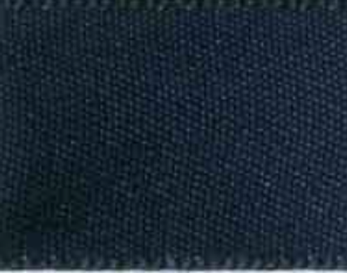 Navy Single Faced Satin Ribbon #370