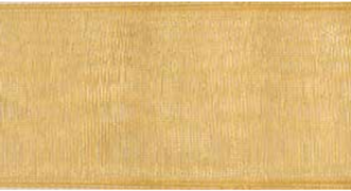 Gold Sheer Organdy #634