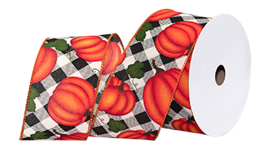 Pumpkin Checks (wired) # 7788.60/10-620