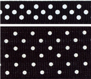 Black Swiss Dots #613