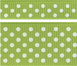 Lime Swiss Dots #035