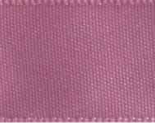Rosy Mauve Single Faced Satin Ribbon #165