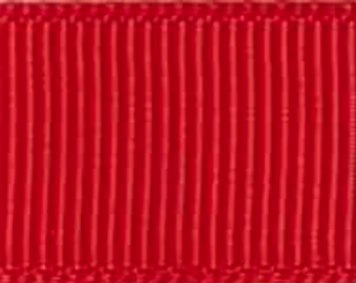 Poppy Red Grosgrain Ribbon #235