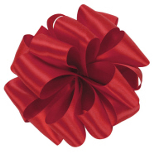Wholesale Red Offray Double Faced Satin Ribbon