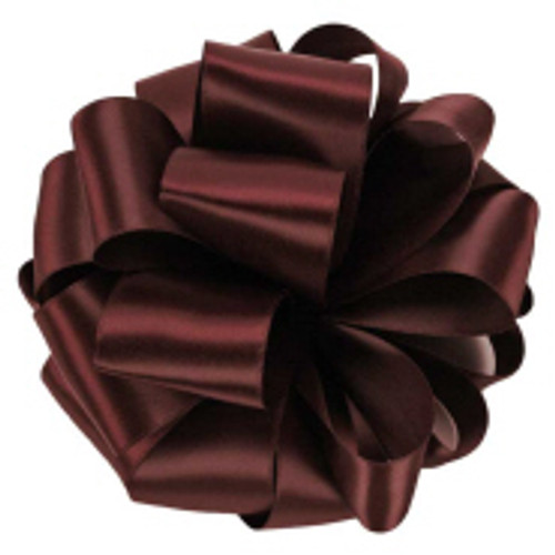 Brown Double Face Velvet Ribbon - 1.5