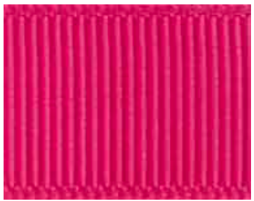 Shocking Pink Grosgrain Ribbon #175
