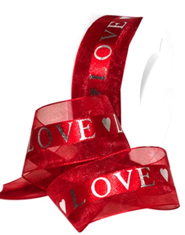 Love sheer Ribbon