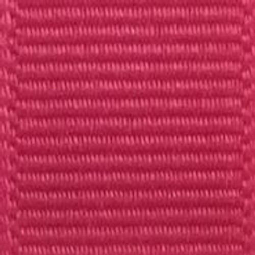 Shocking Pink Solid Grosgrain Ribbon